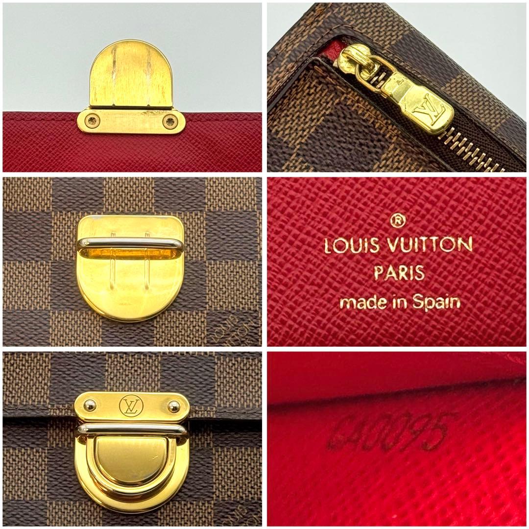 超美品】 ルイヴィトン ダミエ ポルトフォイユ コアラ カード9枚 三つ折り