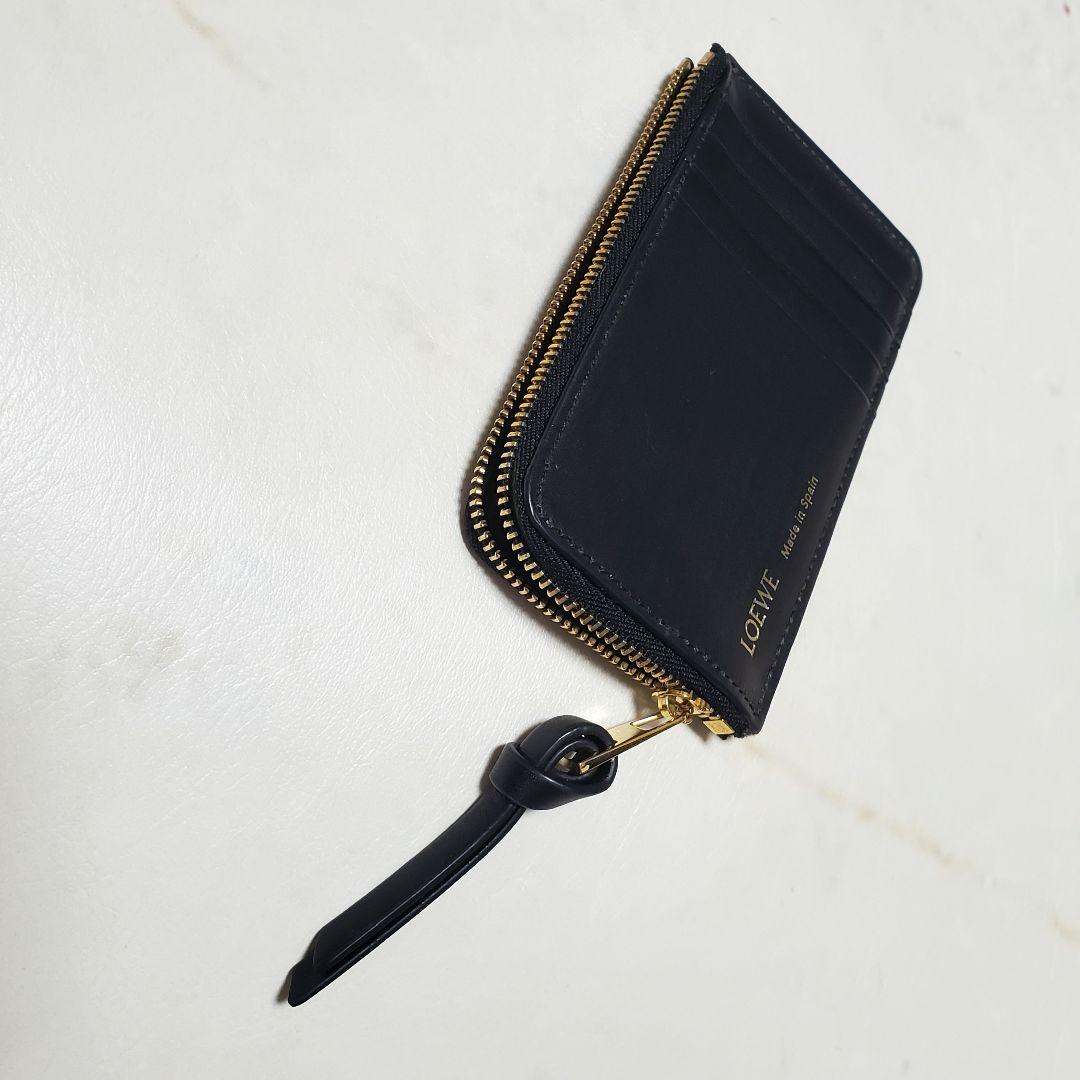 ■LOEWE フラグメントケース 本革 &アナグラム カードケース ミニ財布