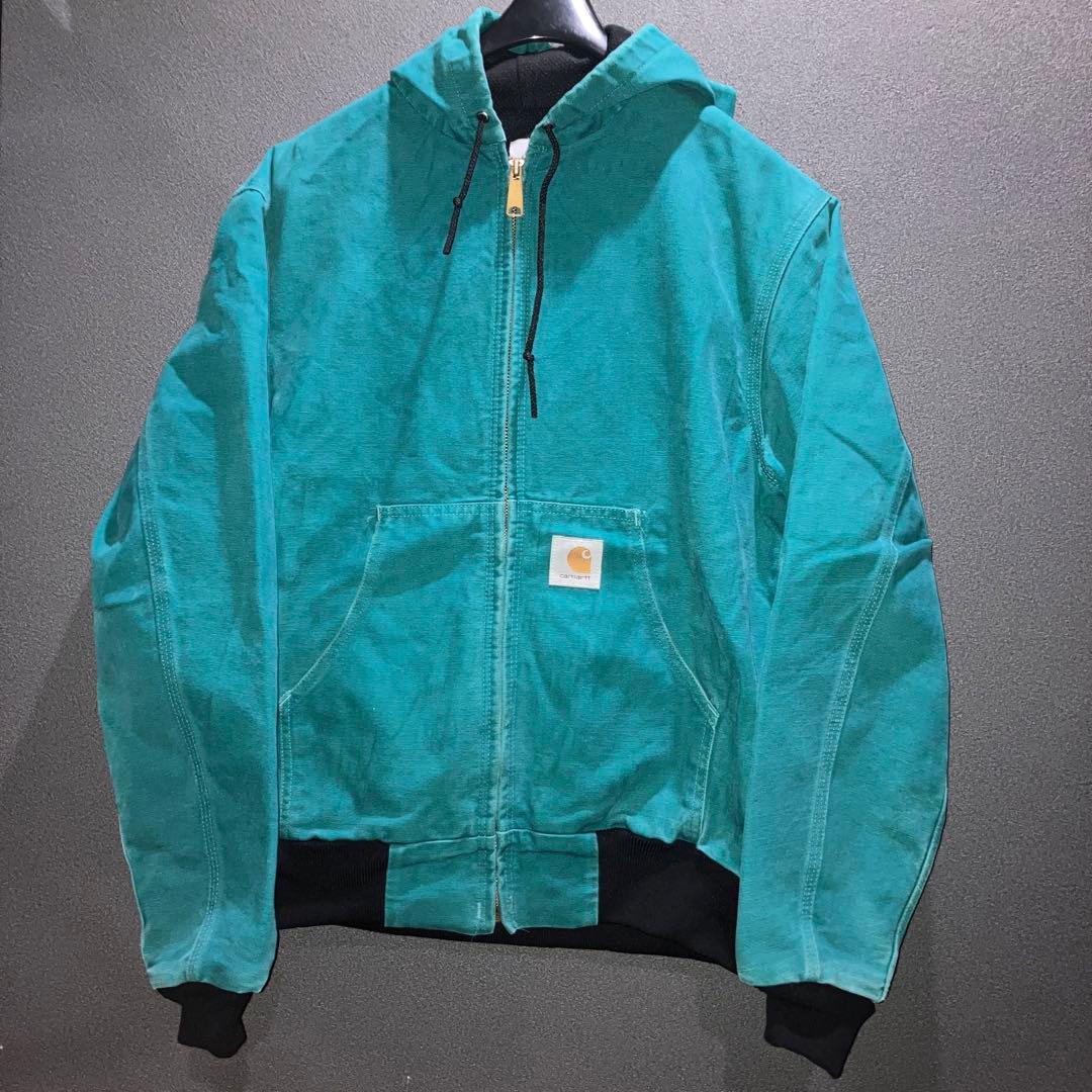 carhartt USA製 アクティブジャケットM ティファニー ターコイズ