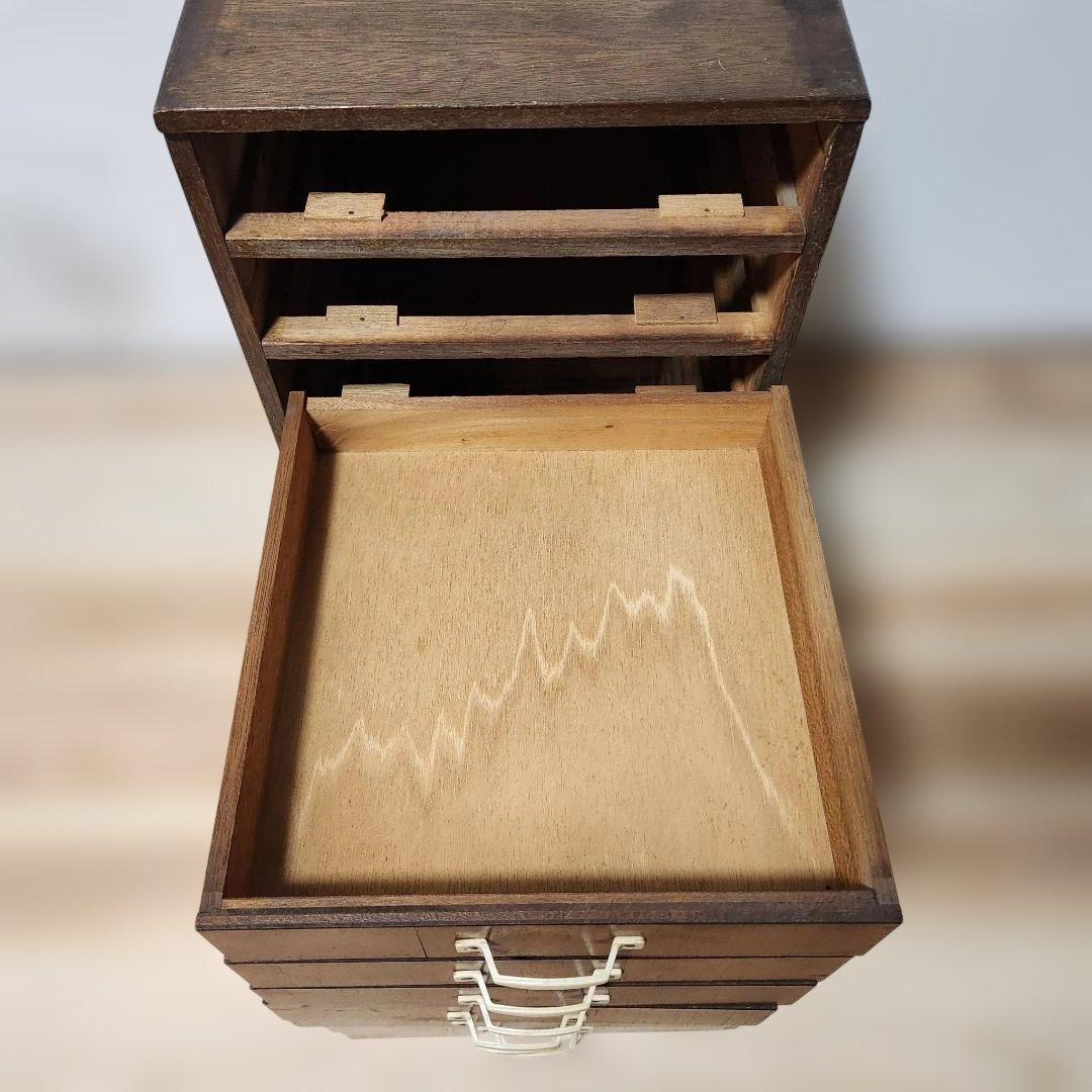 昭和レトロ チェスト 7段 キャビネット 書類棚 引き出し ノスタルジック