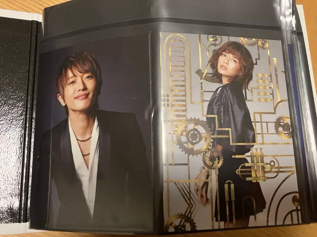 AAA トレーディングカード　ファイル付き トレーディングカード用バインダーファイル 30穴 リフィール30枚付