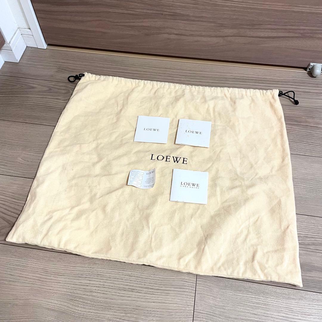 超希少/ロエベ　ハンドバッグ　アマソナ36 アナグラム　2007年限定　ベージュ