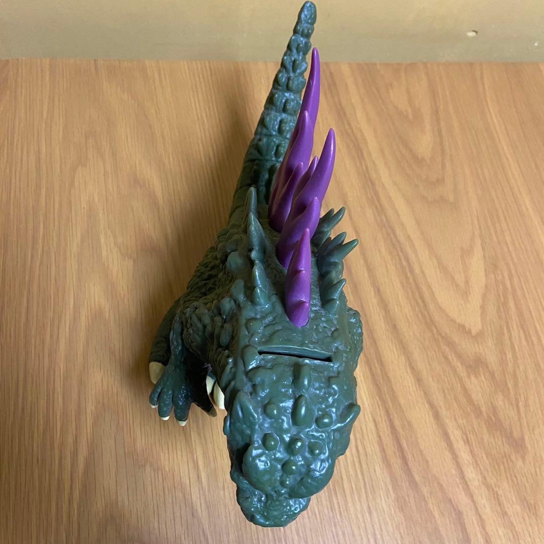 トヨタカローラ ゴジラ 貯金箱 ソフビ 5442