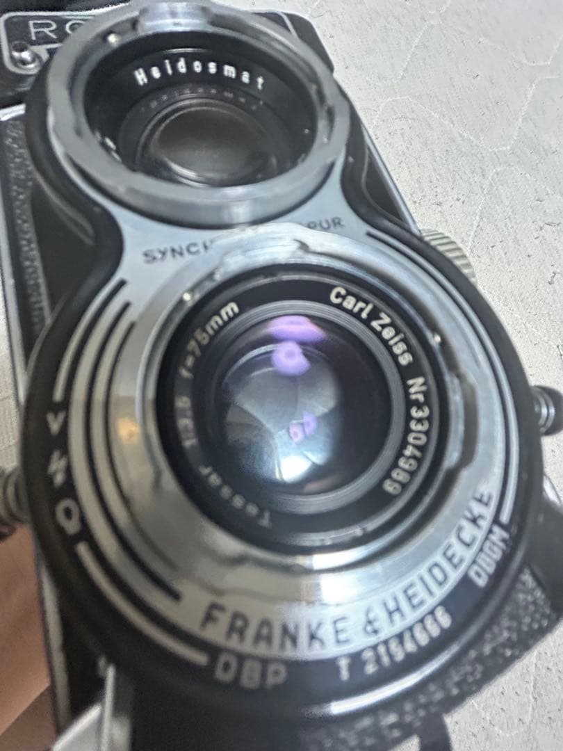 動作良好 ローライRolleiflex 3.5T（3.5Fファインダー付き）