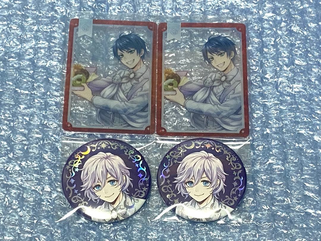 ツイステ エペル プラチナ缶バッジ