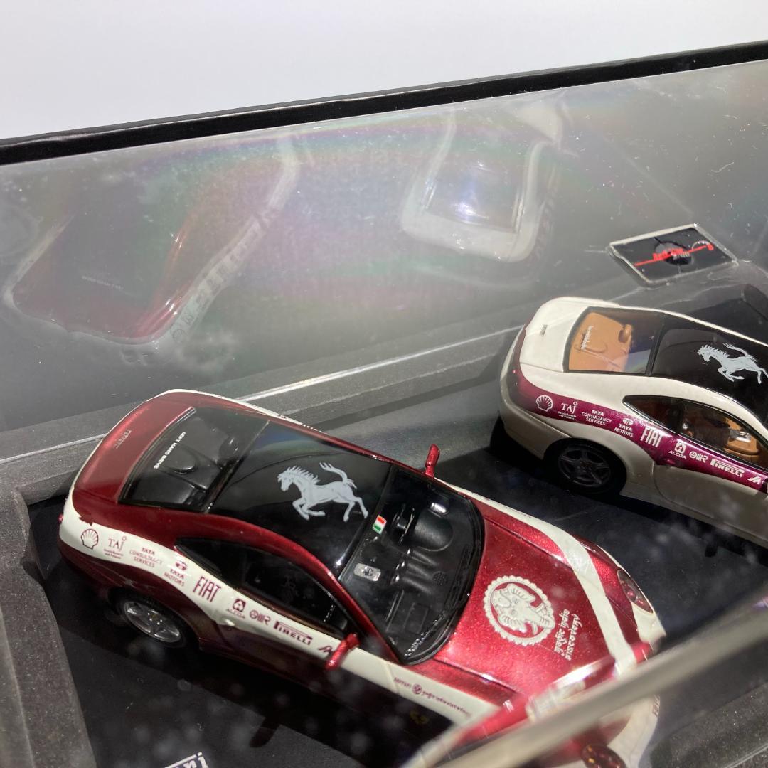 【レッドライン】フェラーリ 612スカリエッティ 2台セット 1/43ミニカー