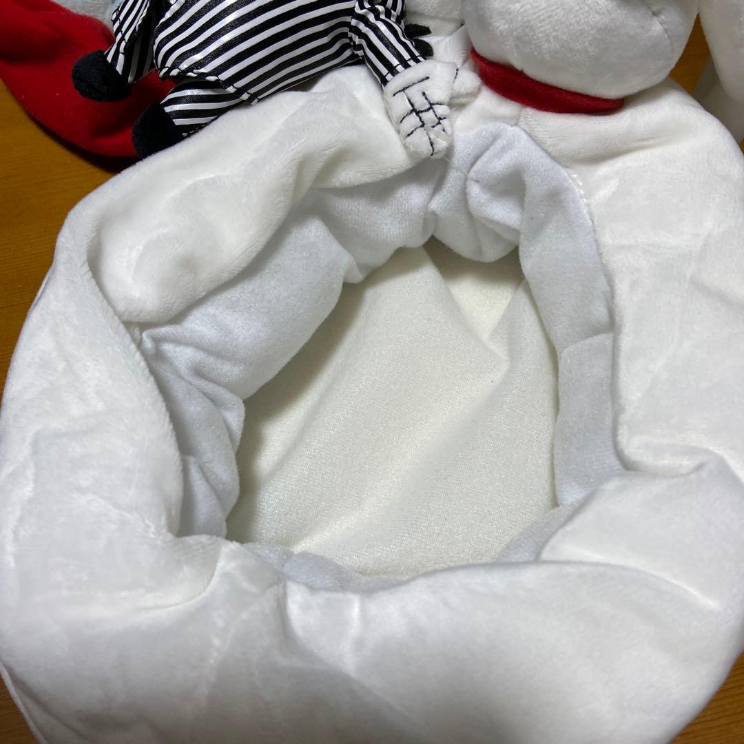 ナイトメアビフォアクリスマス　ゼロ　サリー　サンタ　ディズニーストア