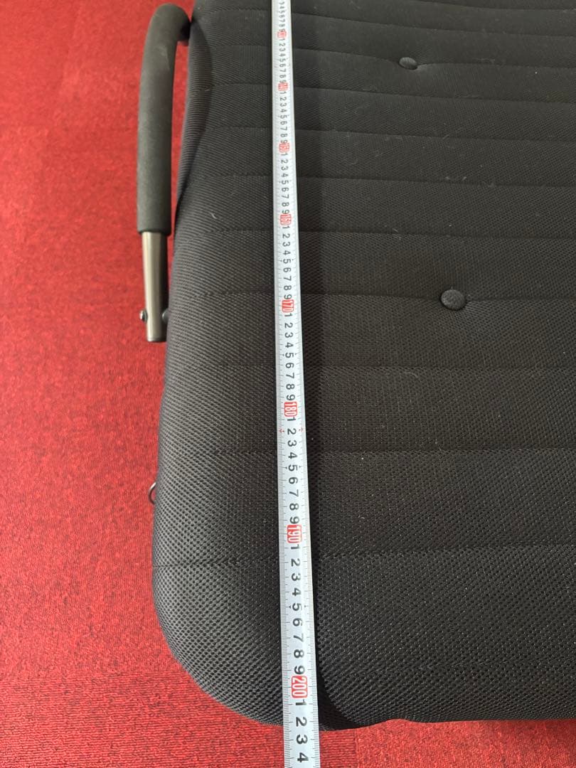 引き取りの方歓迎 奈良市)折りたたみベッド 簡易ベッド 黒 一人暮らし