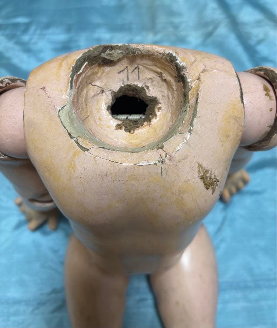 アンティークビスクドール ボディ 初期のジュモー ポートレート トリステ