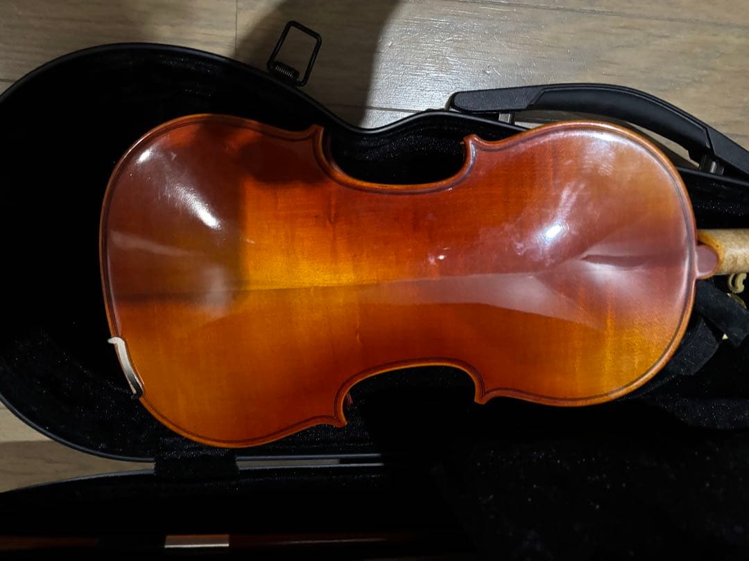 バイオリン 青色ハードケース付き SUZUKI NO.280 3/4サイズ