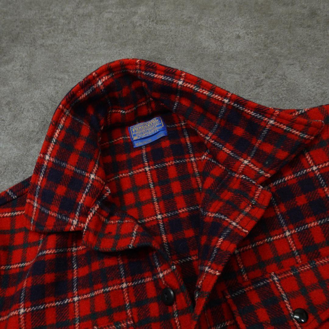PENDLETON 70s USA製 ウールチェックジャケット TALL
