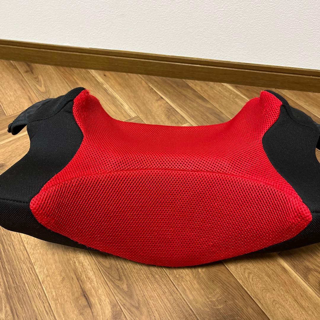 【美品】エールベベ　サラット３　ステップⅡ　グレー　ジュニアシート　AM 253