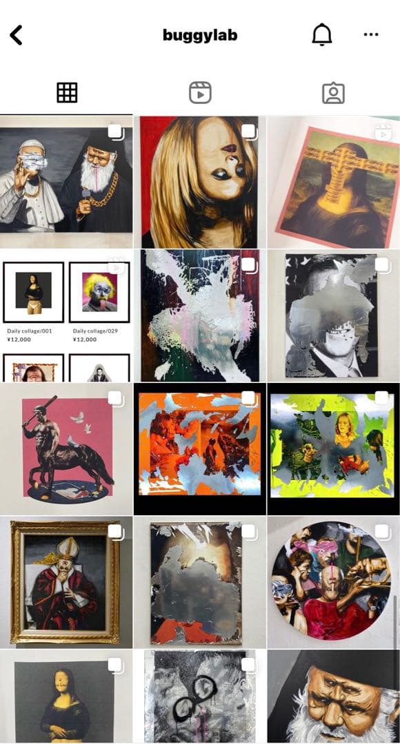 【原画】buggy (バギー) 現代アート油絵/アクリル/大阪/東京