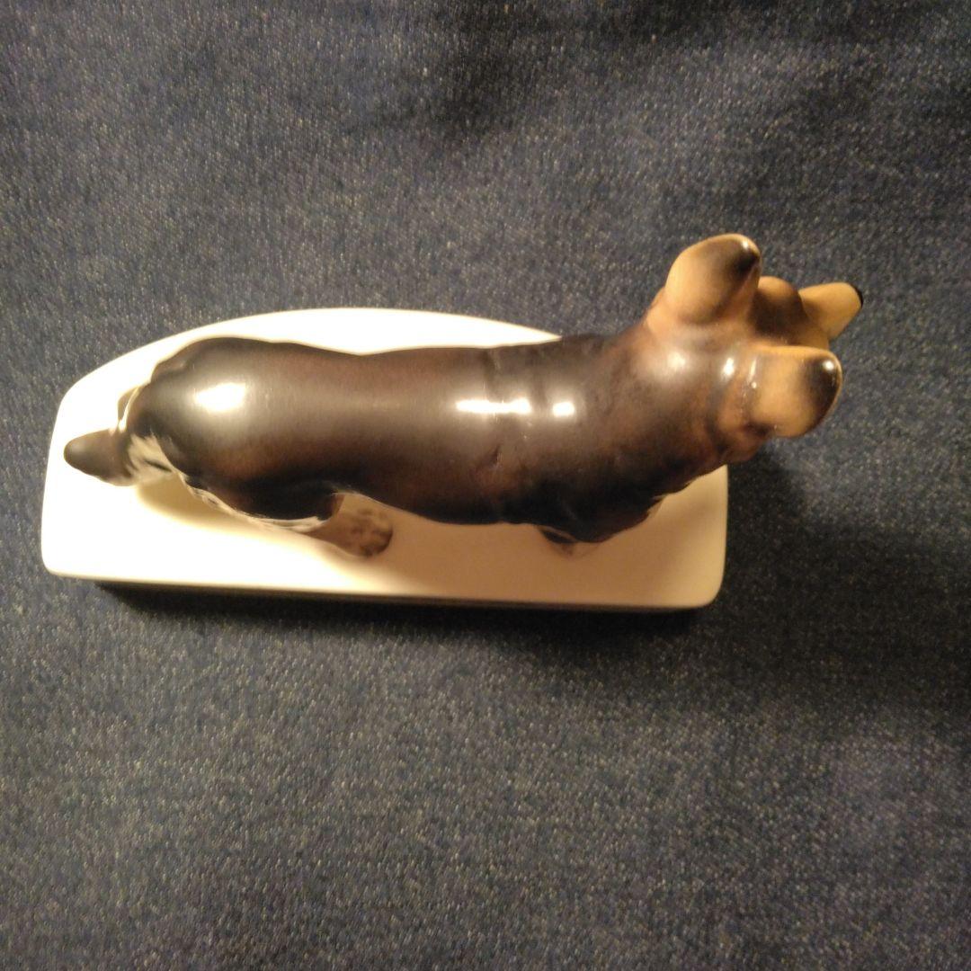 昭和レトLoo Ker シェパード 置物 Dog chain イヌ ノベルティ - メルカリ