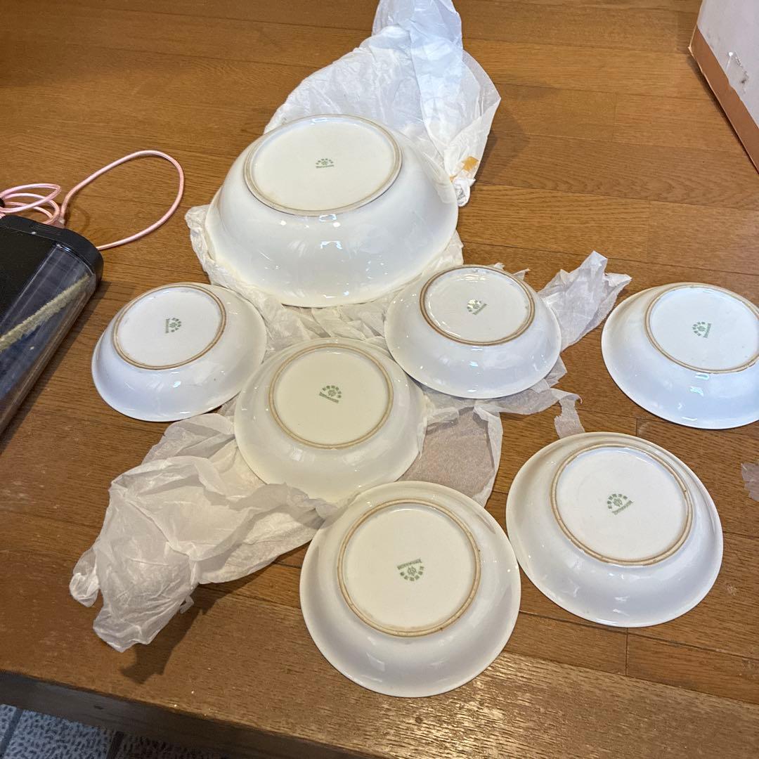 アンティーク オールド陶東 東洋陶器會社 戦前 OCW印 ボウル 鉢 ラスター彩