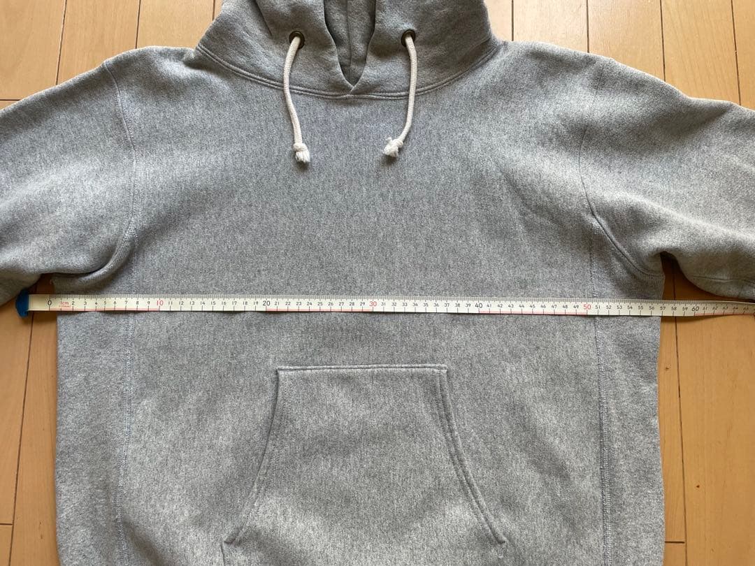 【定番】USA製チャンピオン リバースウィーブ　プルオーバースウェットパーカーL