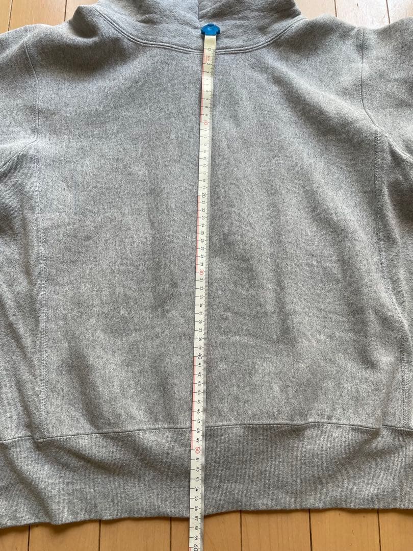 【定番】USA製チャンピオン リバースウィーブ　プルオーバースウェットパーカーL