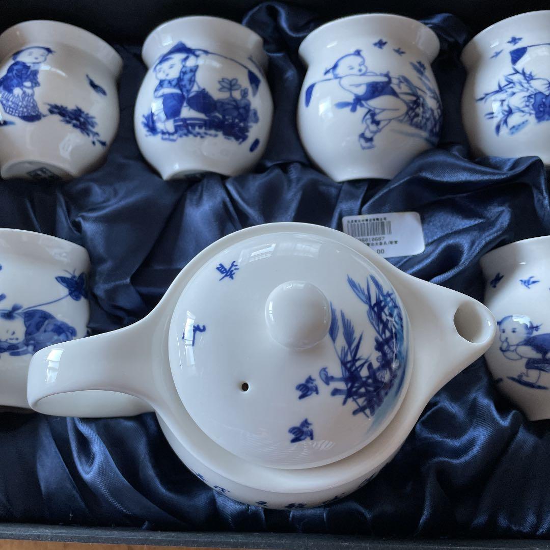 まりあんぬ様専用】茶器セット 中国 景徳鎮制 景徳鎮 青花