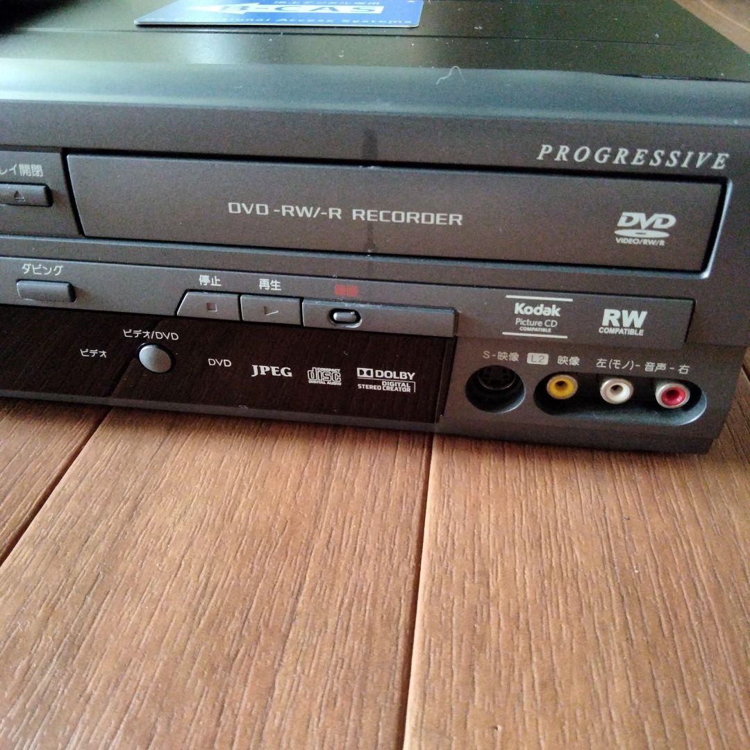 地デジチューナー内蔵ビデオ一体型DVDレコーダー DXR160V
