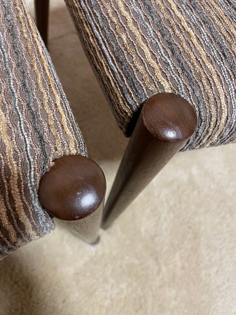 カンディハウス　CONDE HOUSE ダイニングチェア　天然木　日本製　2脚