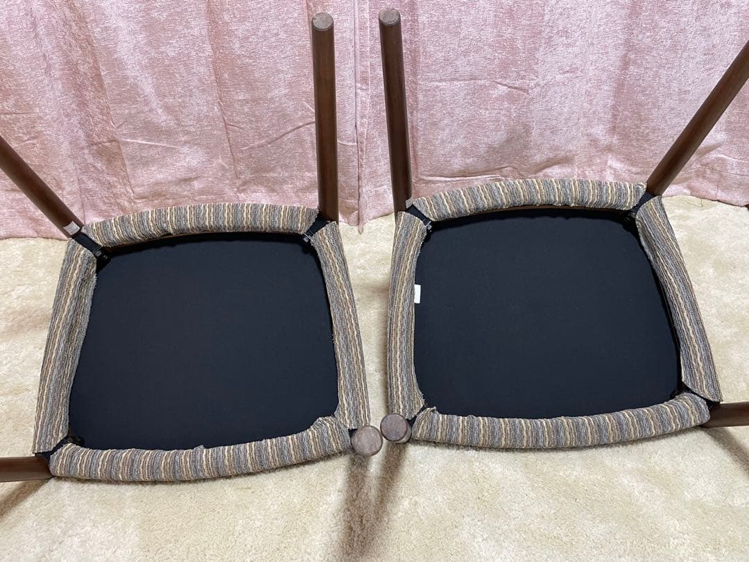 カンディハウス　CONDE HOUSE ダイニングチェア　天然木　日本製　2脚