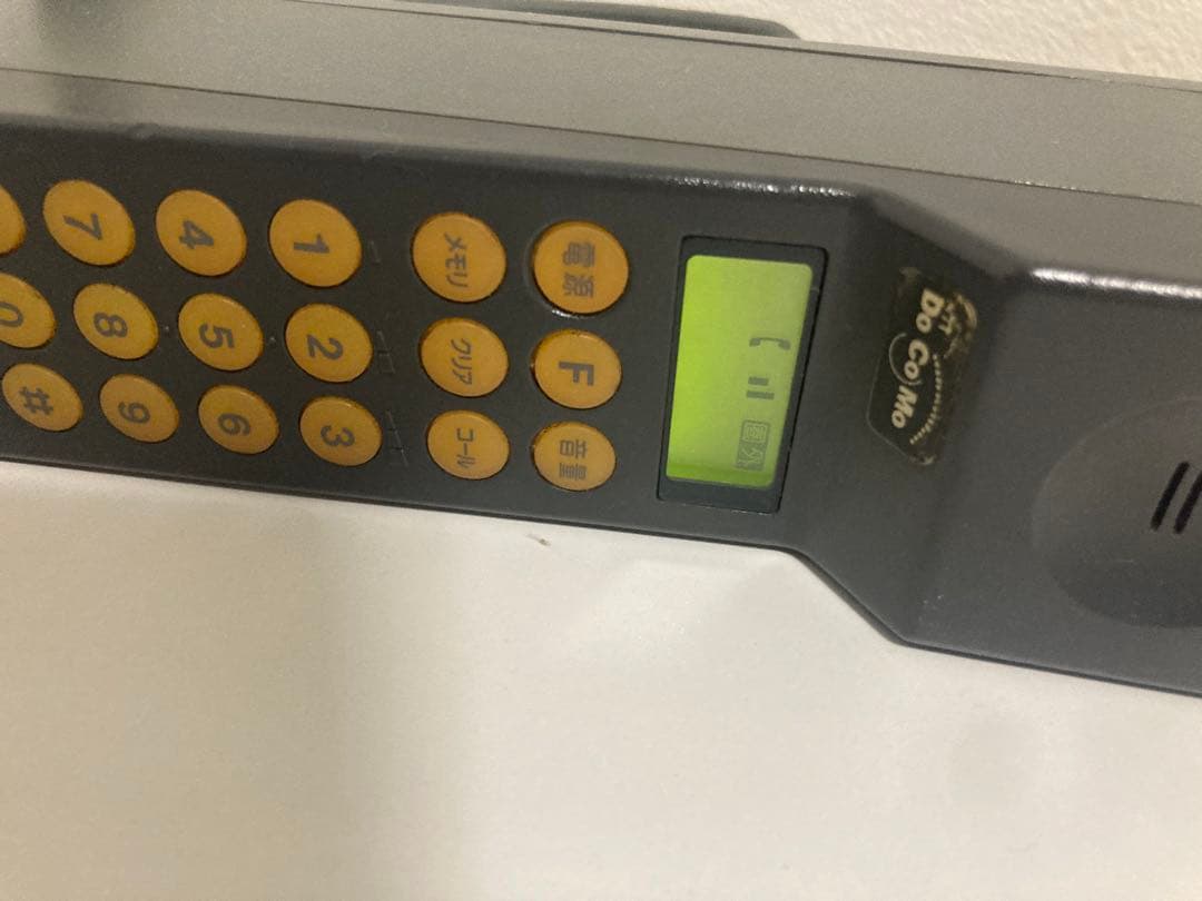 レア・ヴィンテージ】PanasonicG 1989年携帯 TZ-803 スマートフォン