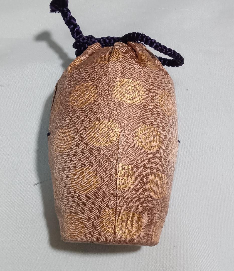 茶道具 遠州七窯 膳所焼 岩崎新定作 膳所肩衝茶入 丸龍