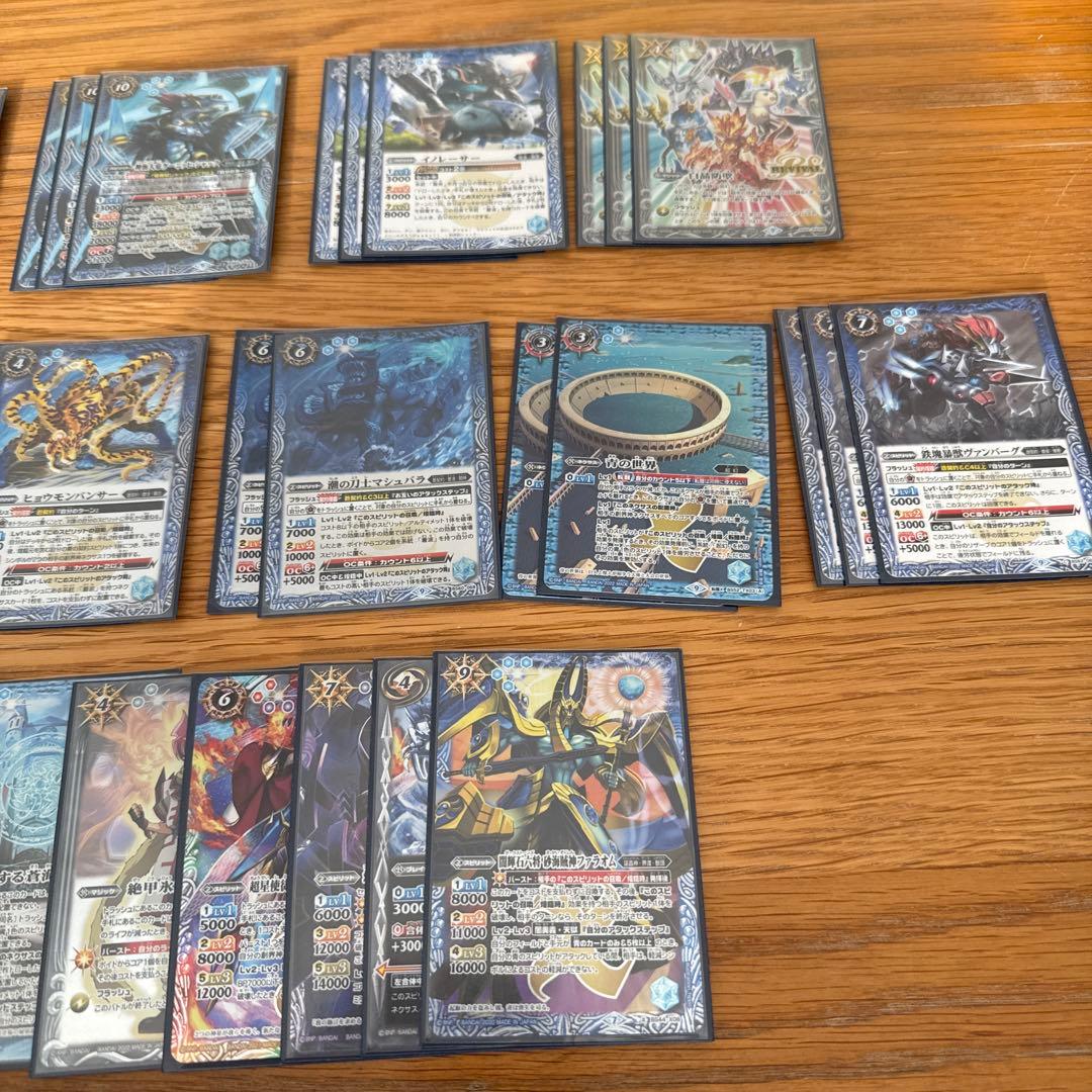 バトスピ 蒼契約デッキ＋スリーブ