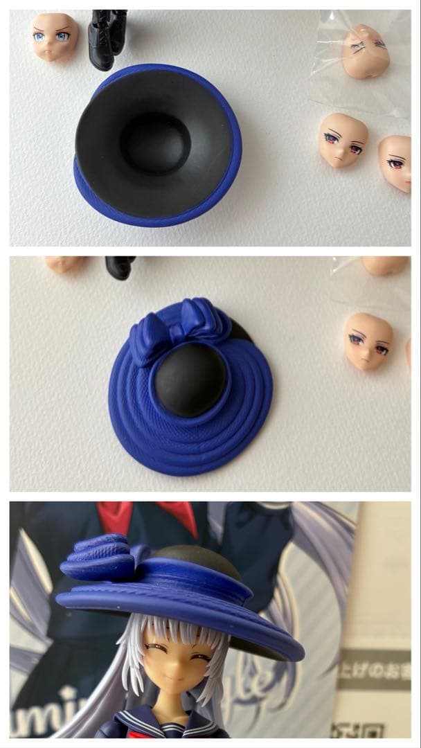 布スカート付き　コトブキヤ限定薬師寺久遠ベースの寄せ集めジャンク　創彩少女庭園