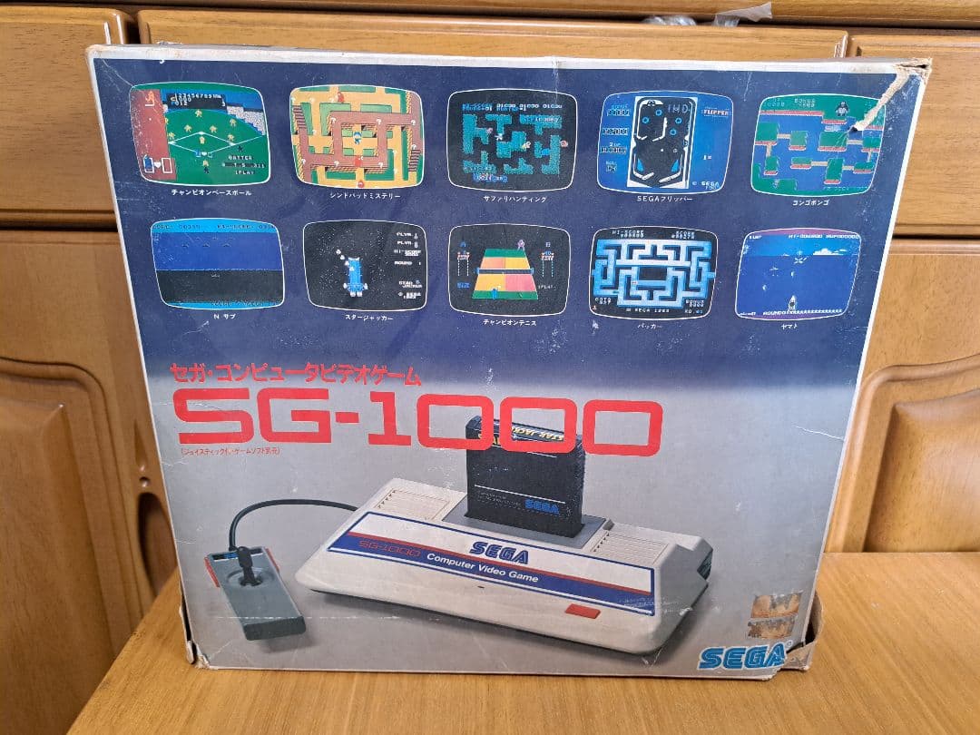 珍品・ジャンク品】SEGA SG-1000 ゲーム機セット