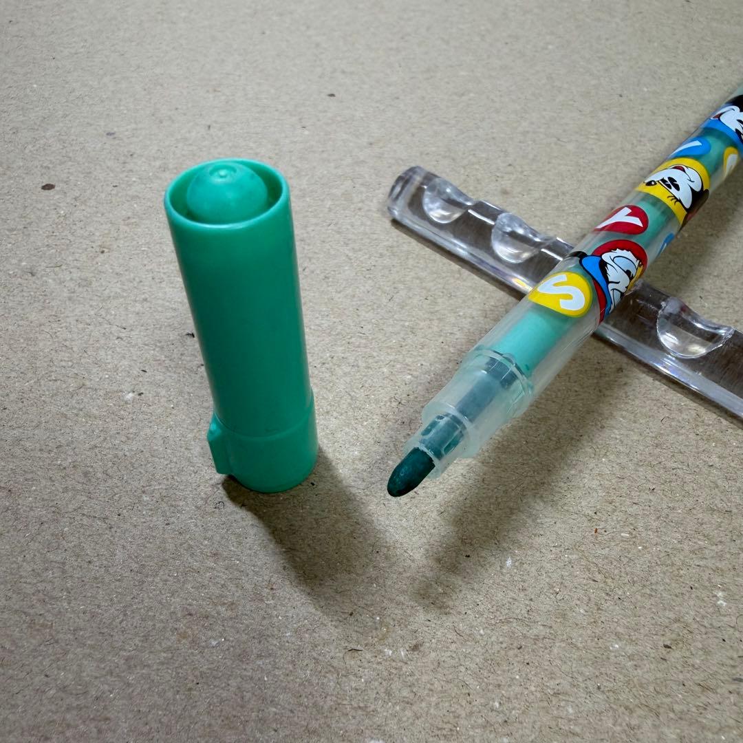 廃盤 ぺんてる カラーペン エメラルド 慶弔 パーソンズ ディズニー