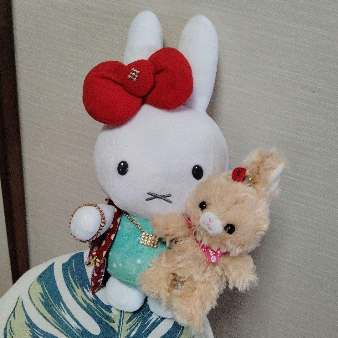 ミッフィー ぬいぐるみ 和服風 セット 約 30cm vintage