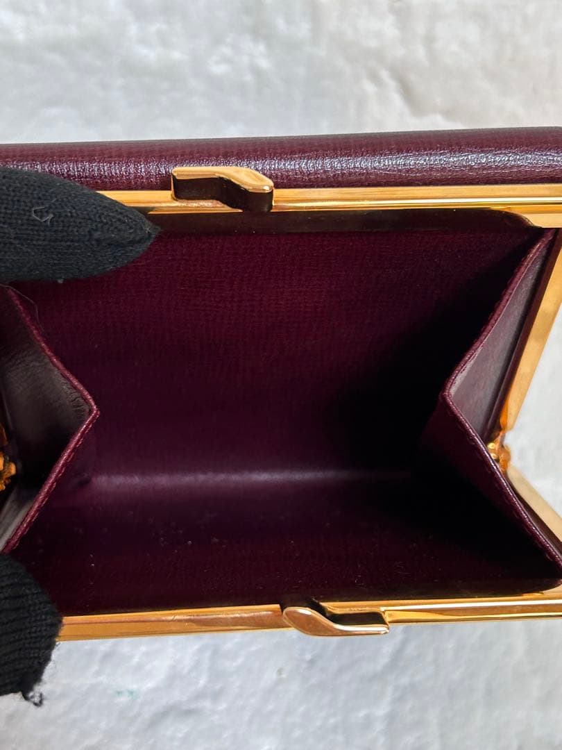 超美品】Cartierカルティエ マストライン 3つ折り財布