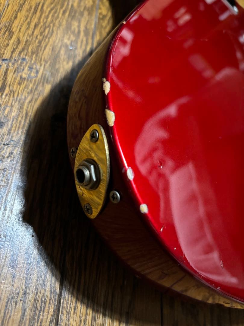 レア色 Squier テレキャス キャンディアップルレッド グレードUP