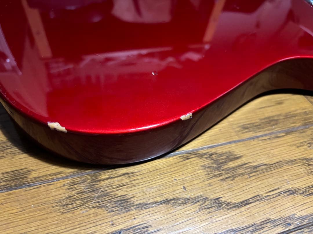 レア色 Squier テレキャス キャンディアップルレッド グレードUP