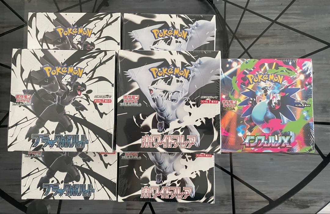 新品 インフェルノX ブラックボルト ホワイトフレア シュリンク付 計7BOX