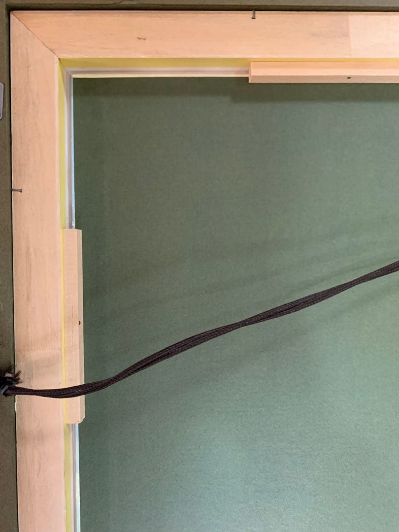 送料無料】油彩画 美術 インテリア 風景画 海上の帆船 額縁 94×82センチ