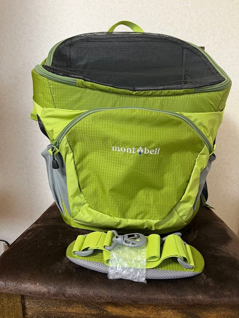 mont-bell モンベル ドッグキャリングバッグ ペットリュック Mグリーン