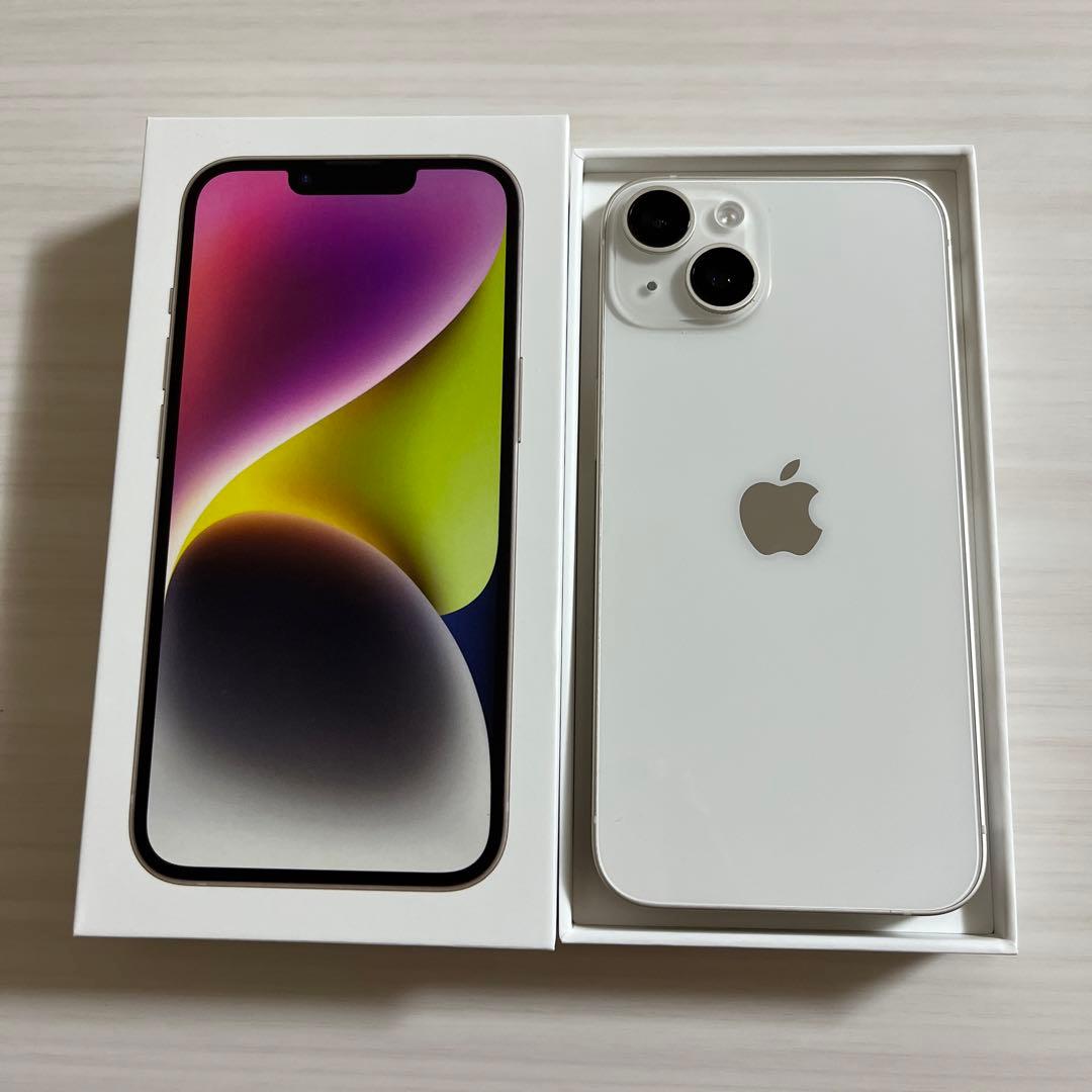 iPhone 14 スターライト 128 GB SIMフリー A97440398 通販