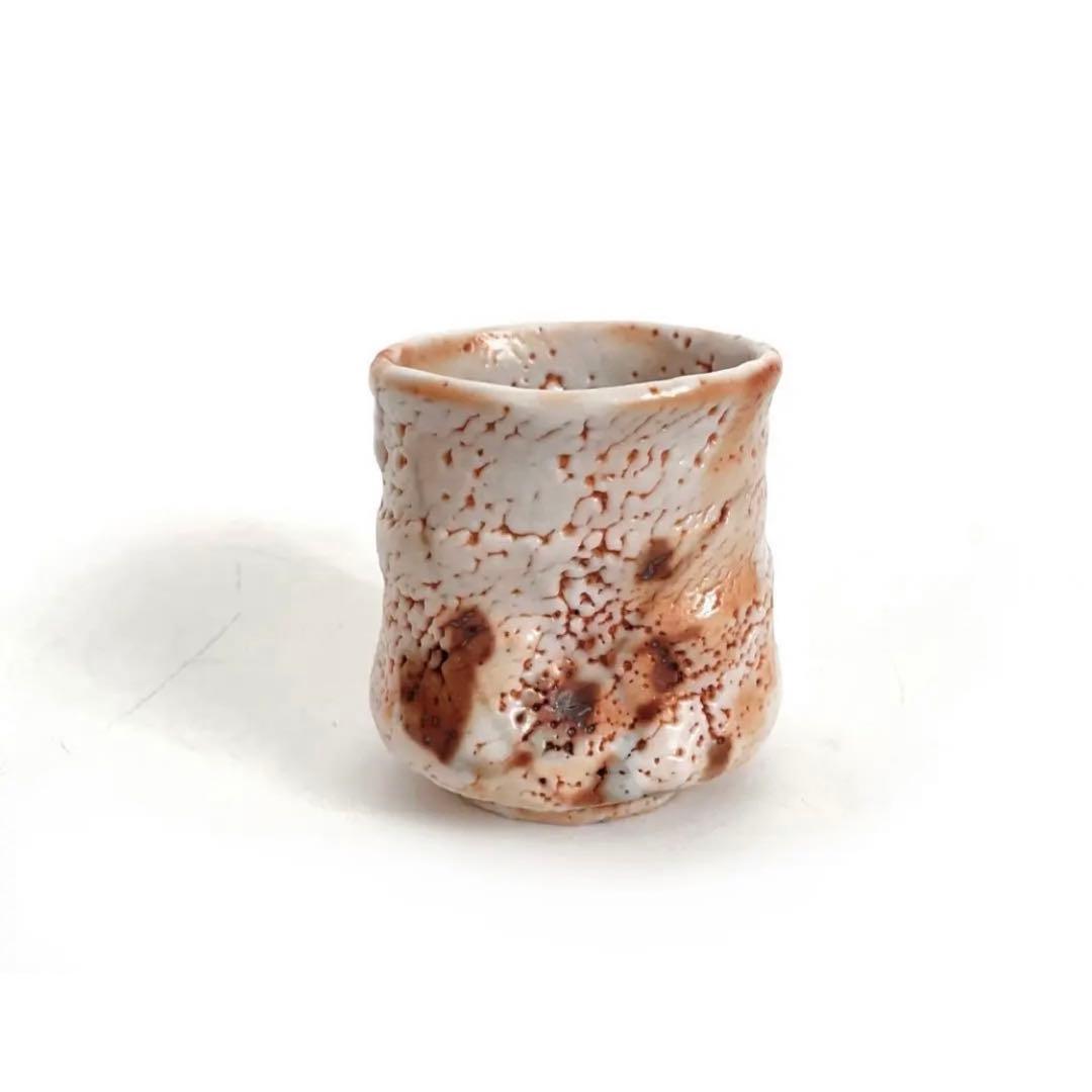 陶芸家　林正太郎　志野　湯呑　共箱 陶芸家 林正太郎 志野 湯呑 共箱 陶芸家 林正太郎 志野 湯呑 共箱 陶芸