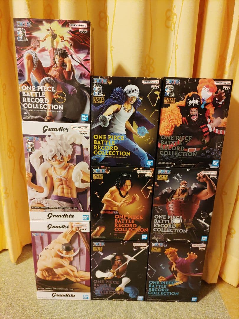 ワンピースフィギュア BATTLE RECORD COLLECTION他 計9点