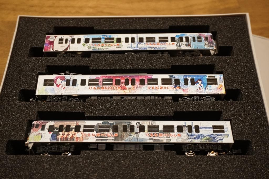 グリーンマックス改　115系D14編成　「ひるね姫」ラッピング仕様　３両