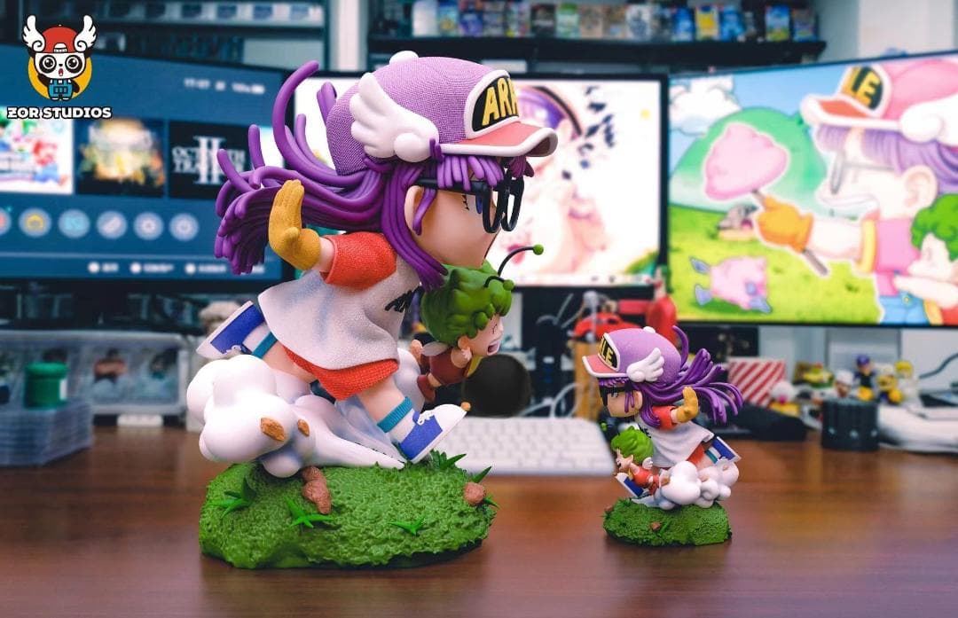 Dr.スランプ アラレちゃん 走る ガレージキット フィギュア 1/2スケール