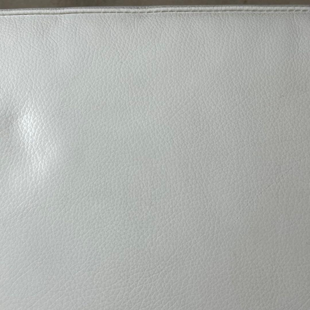 eilersen アイラーセン スツール オットマン レザー 本革 ホワイト 白