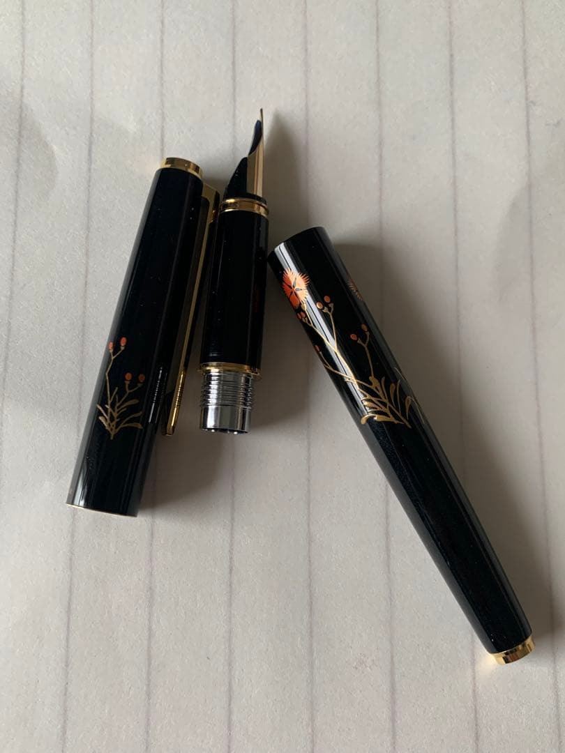 パイロット 万年筆 国光会 蒔絵 14K ペン先