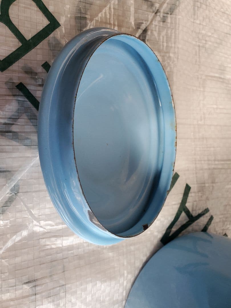 チェコスロバキア ホーロー ダブルボイラー - メルカリ