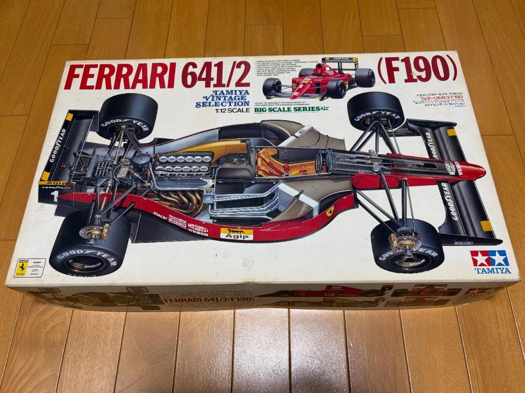 タミヤ TAMIYA Ferrari 641/2 (F190) 1/12 Amazon | タミヤ 1/12ビックスケールシリーズ フェラーリ641/2 (F190