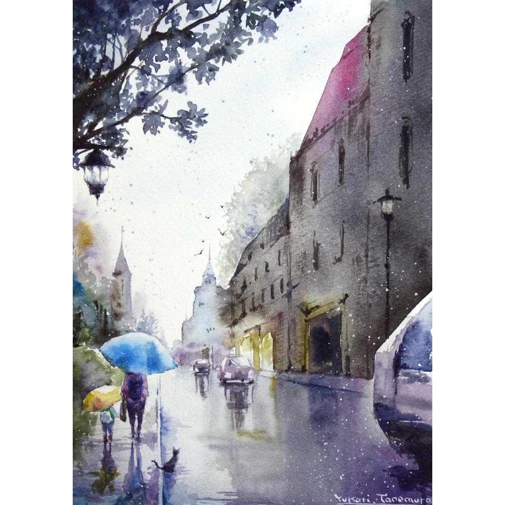 ぷうあさま専用（原画）月と紫陽花 ほか　9点おまとめ