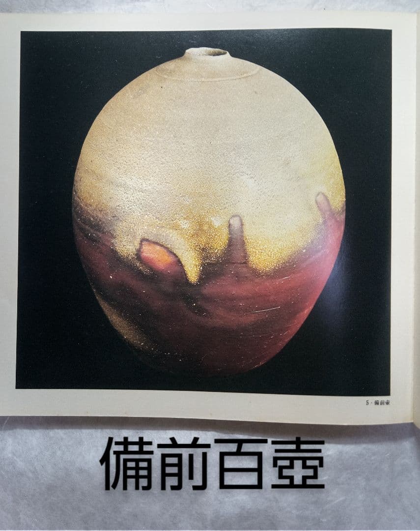 備前焼人間国宝藤原雄 備前大壺 展覧会図録・美術陶芸本11冊に所載の代表作