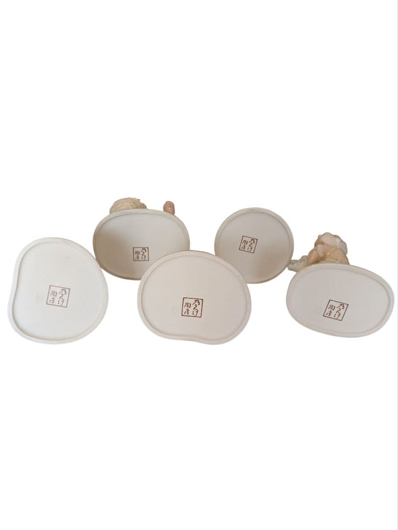 乃りたけ陶房☆小島豪作】童子人形シリーズ【5点セット】 - メルカリ